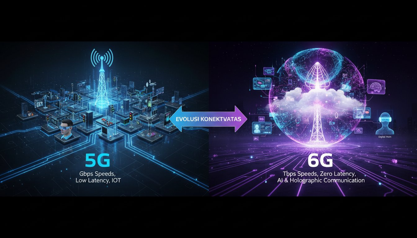 Evolusi Konektivitas: Dari Pematangan 5G Menuju Era 6G